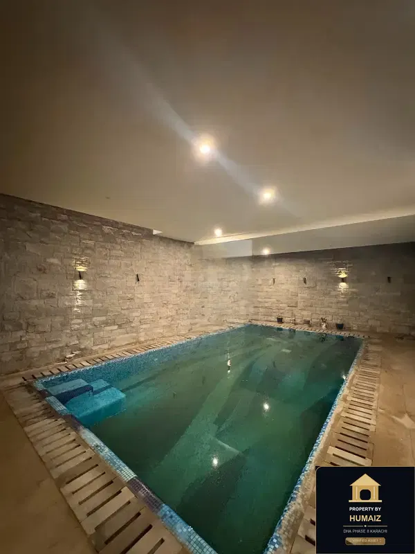 500 Sq. Yd. 6-Bedroom Luxury Villa (Private Pool, 7 Bath, Residence 6) in Khayaban-e-Faisal For Sale in DHA Phase 8 Karachi — Property by Humaiz Architectural Asset