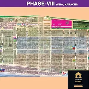 500 Sq. Yd. Residential Plot (Boulevard Facing, Parcel 5) on Zulfiqar Commercial For Sale in DHA Phase 8 Karachi — Property by Humaiz Architectural Asset