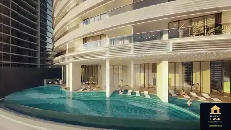 1-Bedroom Luxury Apartment (Sea Facing, 1 Bath, Suite 9) at Tower A For Sale in DHA Phase 8 Karachi — Photograph 11