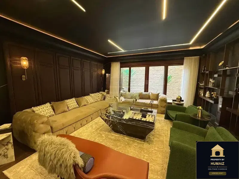 1,000 Sq. Yd. 6-Bedroom Luxury Villa (West Open, 6 Bath, Residence 65) in DHA Phase 8 For Sale in DHA Phase 8 Karachi — Photograph 4
