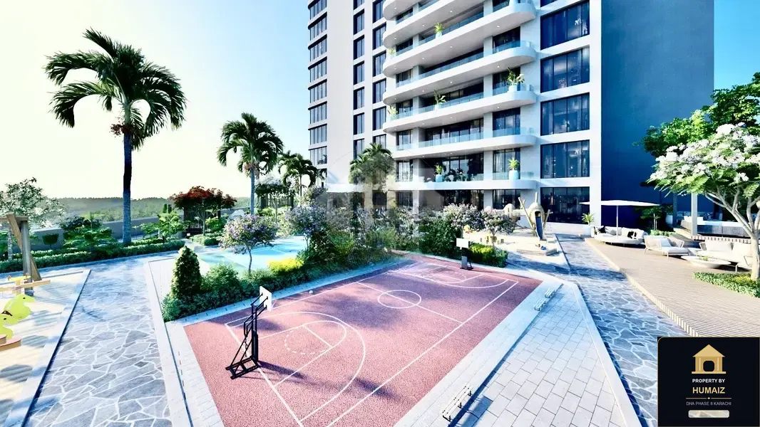 3-Bedroom Luxury Apartment (Corner, 5 Bath, Suite 8) at HMR Waterfront For Sale in DHA Phase 8 Karachi — Photograph 12