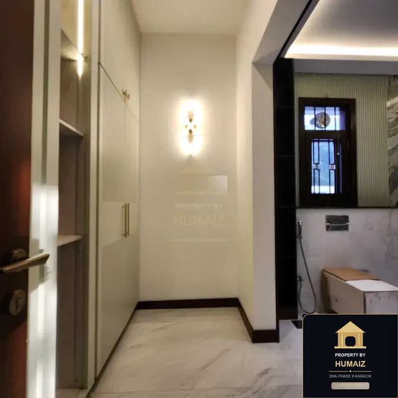 1,000 Sq. Yd. 6-Bedroom Luxury Villa (Private Pool, 7 Bath, Residence 3) in Zone A For Sale in DHA Phase 8 Karachi — Photograph 19