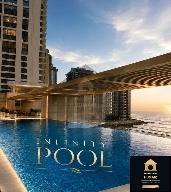 2-Bedroom Luxury Apartment (Sea Facing, 3 Bath, Suite 17) at Pearl Towers For Rent in DHA Phase 8 Karachi — Property by Humaiz Architectural Asset
