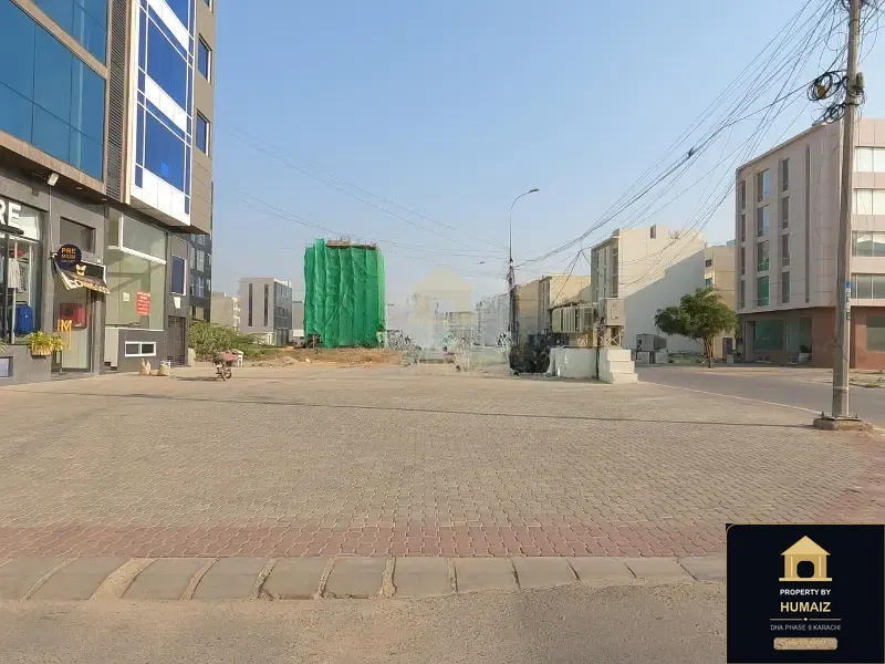 200 Sq. Yd. Commercial Plot (Boulevard Facing, Parcel 14) on Al-Murtaza Commercial For Sale in DHA Phase 8 Karachi — Photograph 7
