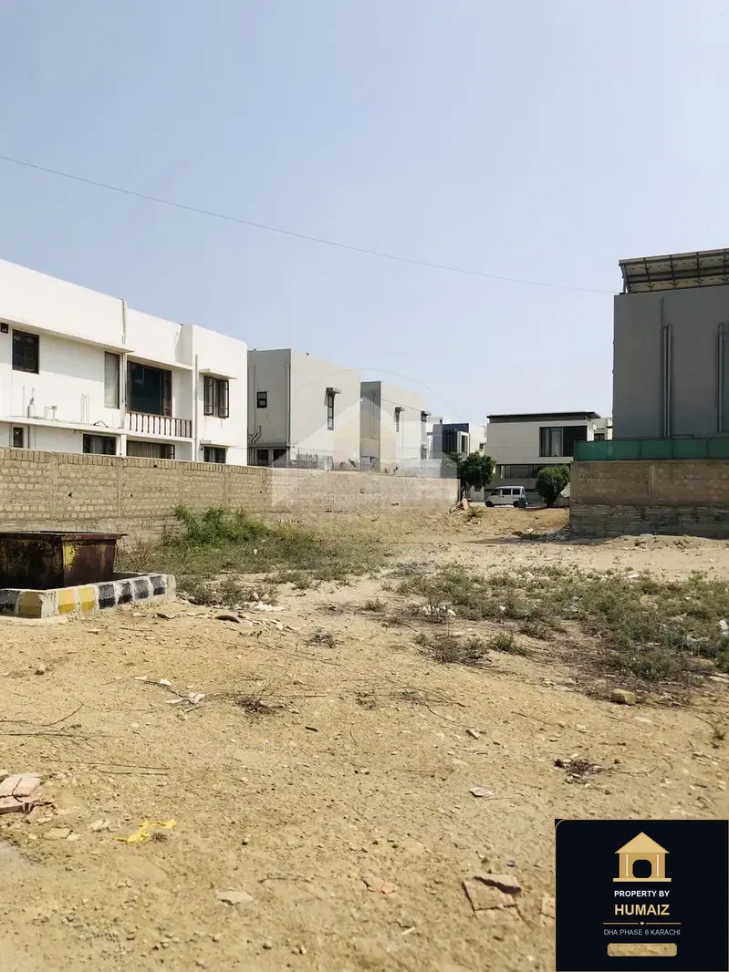 500 Sq. Yd. Residential Plot (Parcel 3) in Zone B For Sale in DHA Phase 8 Karachi — Property by Humaiz Architectural Asset