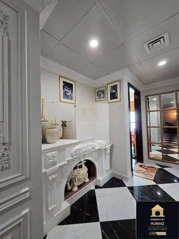 4-Bedroom Luxury Apartment (Sea Facing, 5 Bath, Suite 2) at Pearl Towers For Rent in DHA Phase 8 Karachi — Photograph 12