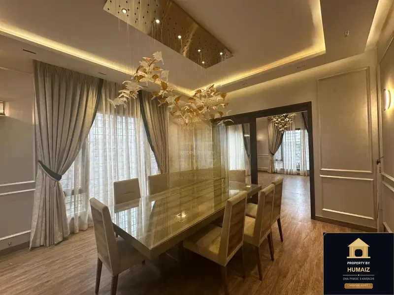 500 Sq. Yd. 5-Bedroom Luxury Villa (Private Pool, 6 Bath, Residence 50) in DHA Phase 8 For Sale in DHA Phase 8 Karachi — Property by Humaiz Architectural Asset