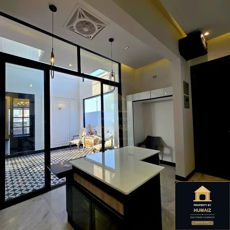 500 Sq. Yd. 5-Bedroom Luxury Villa (West Open, 6 Bath, Residence 2) in Khayaban-e-Sahil For Sale in DHA Phase 8 Karachi — Photograph 7