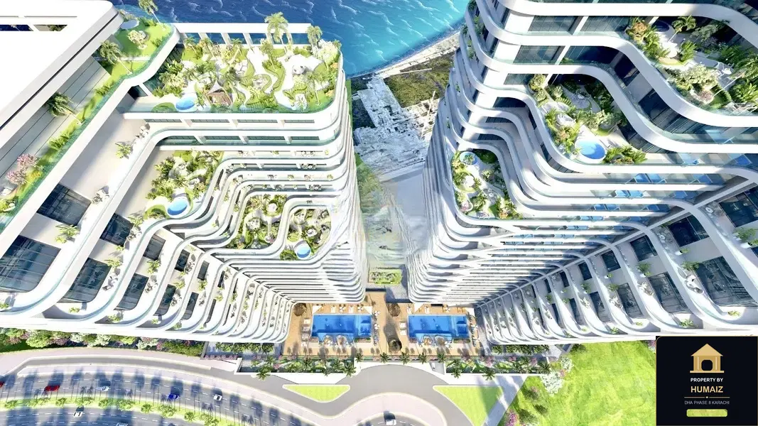 3-Bedroom Luxury Apartment (Sea Facing, 5 Bath, Suite 6) at HMR Waterfront For Sale in DHA Phase 8 Karachi — Photograph 5