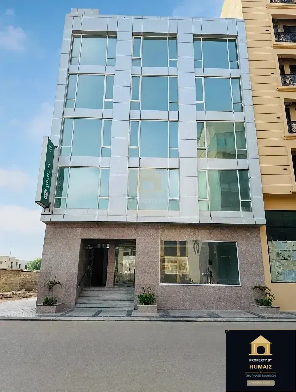200 Sq. Yd. Commercial Retail Shop (Basement, Unit 8) on Al-Murtaza Commercial For Rent in DHA Phase 8 Karachi — Property by Humaiz Architectural Asset
