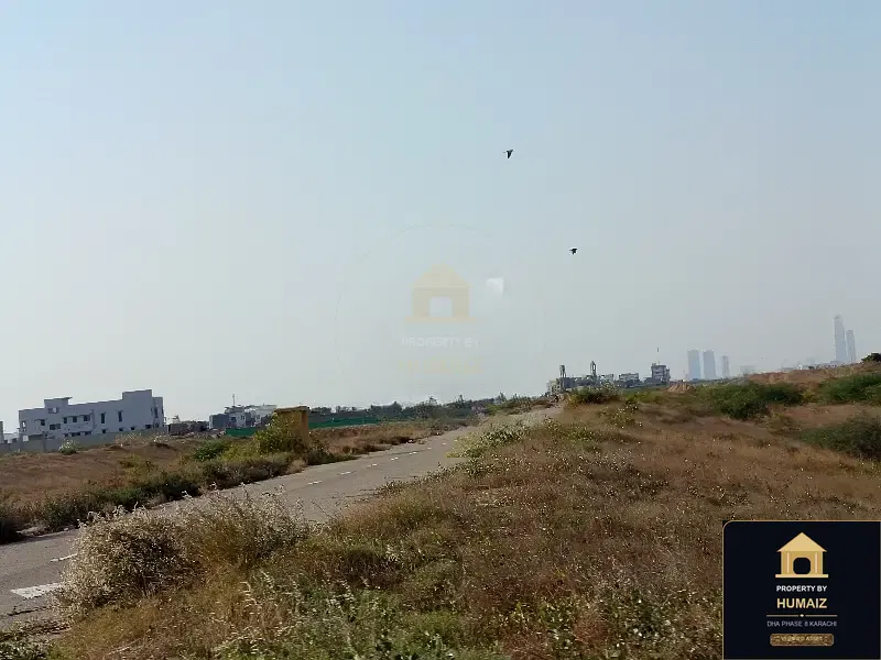 500 Sq. Yd. Residential Plot (West Open, Parcel 33) in Zone C For Sale in DHA Phase 8 Karachi — Property by Humaiz Architectural Asset