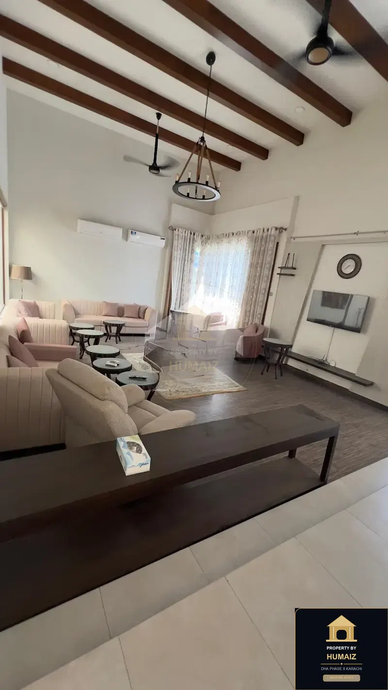 1,000 Sq. Yd. 4-Bedroom Luxury Villa in DHA Phase 8 For Rent in DHA Phase 8 Karachi — Photograph 15