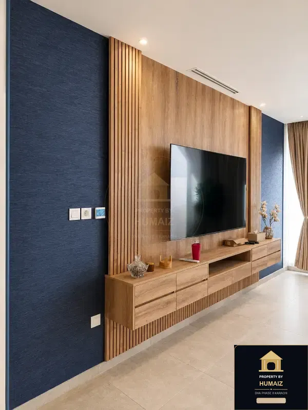 2-Bedroom Luxury Apartment (Sea Facing, 3 Bath, Suite 34) at The Views For Rent in DHA Phase 8 Karachi — Property by Humaiz Architectural Asset