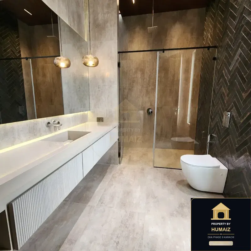 1,000 Sq. Yd. 6-Bedroom Luxury Villa (Private Pool, 6 Bath, Residence 1) in Zone B For Sale in DHA Phase 8 Karachi — Photograph 13