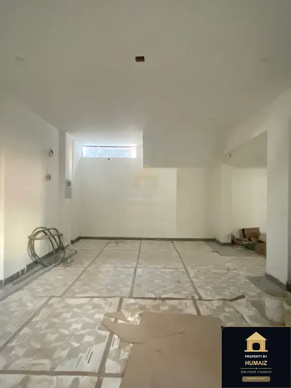 222 Sq. Yd. Commercial Retail Shop (Basement, 4 Bath, Unit 1) on Al-Murtaza Commercial For Rent in DHA Phase 8 Karachi — Photograph 11