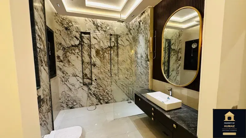 1,000 Sq. Yd. 6-Bedroom Luxury Villa (Basement, 7 Bath, Residence 5) in Zone A For Sale in DHA Phase 8 Karachi — Photograph 12