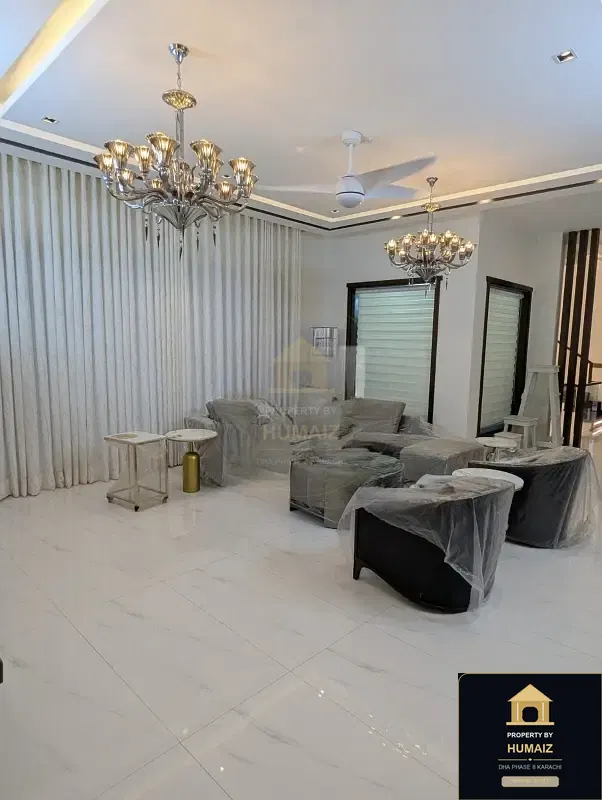500 Sq. Yd. 6-Bedroom Luxury Villa (Basement, 6 Bath, Residence 122) in DHA Phase 8 For Sale in DHA Phase 8 Karachi — Photograph 8