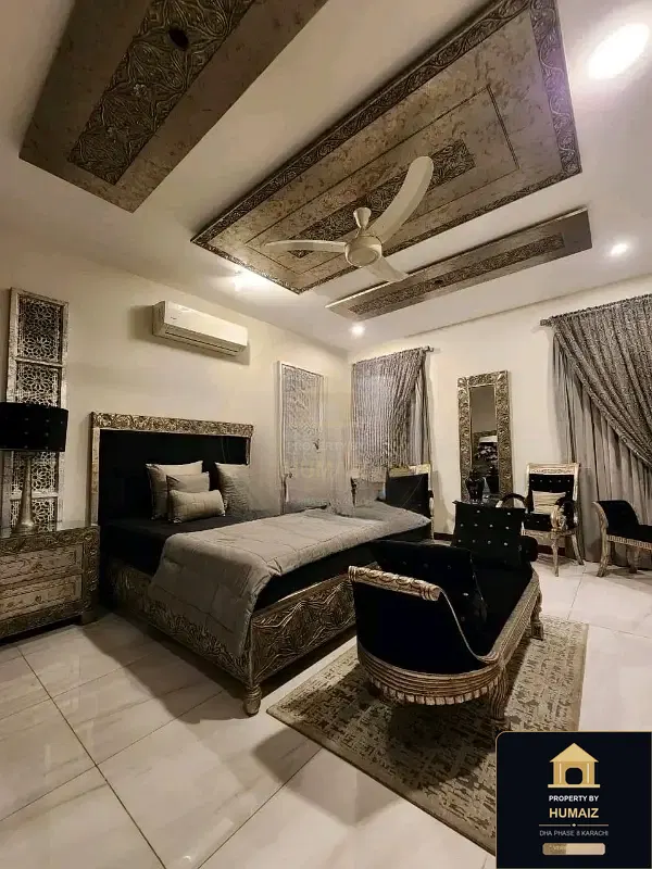 1,000 Sq. Yd. 6-Bedroom Luxury Villa (Private Pool, 6 Bath, Residence 5) in Khayaban-e-Tipu Sultan For Sale in DHA Phase 8 Karachi — Photograph 14