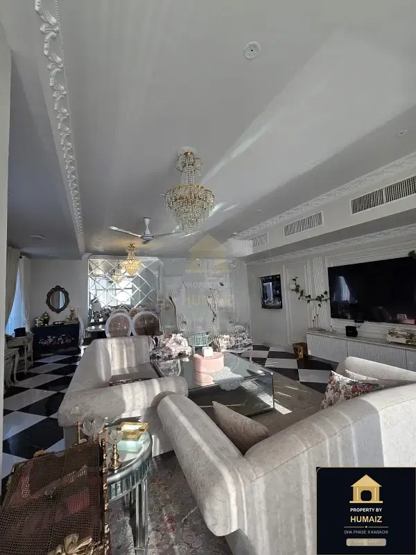 4-Bedroom Luxury Apartment (Sea Facing, 5 Bath, Suite 2) at Pearl Towers For Rent in DHA Phase 8 Karachi — Photograph 26