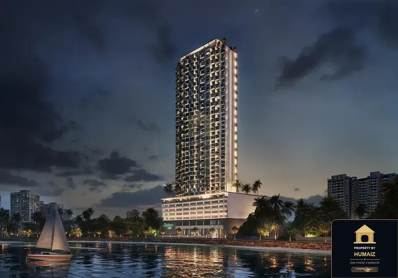 2-Bedroom Luxury Apartment (Sea Facing, 2 Bath, Suite 1) at Tower A For Sale in DHA Phase 8 Karachi — Photograph 19