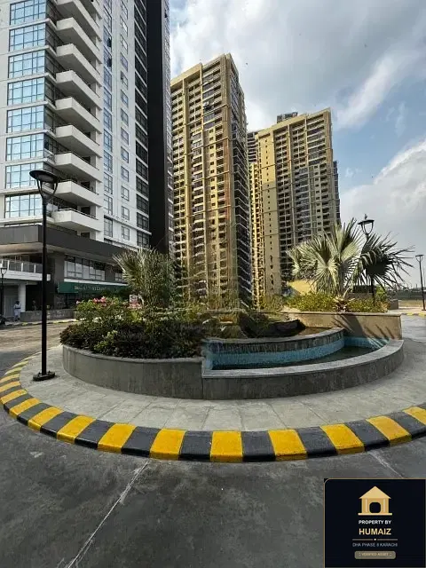 167 Sq. Yd. Commercial Retail Shop at Emaar Oceanfront For Rent in DHA Phase 8 Karachi — Property by Humaiz Architectural Asset