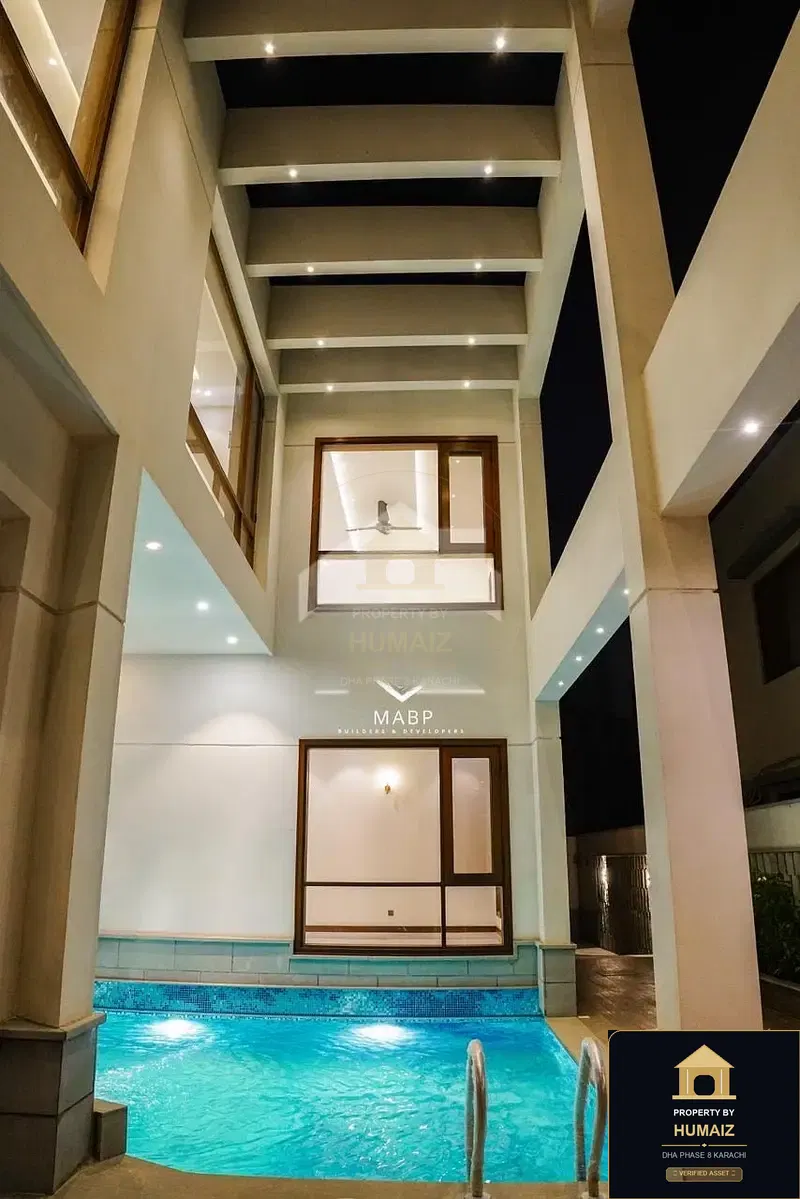 1,000 Sq. Yd. 6-Bedroom Luxury Villa (Private Pool, 6 Bath, Residence 6) in Zone A For Sale in DHA Phase 8 Karachi — Photograph 30