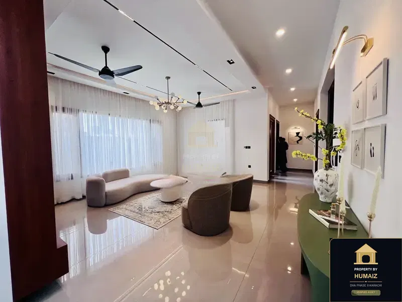 500 Sq. Yd. 5-Bedroom Luxury Villa (West Open, 6 Bath, Residence 13) in DHA Phase 8 For Sale in DHA Phase 8 Karachi — Photograph 12
