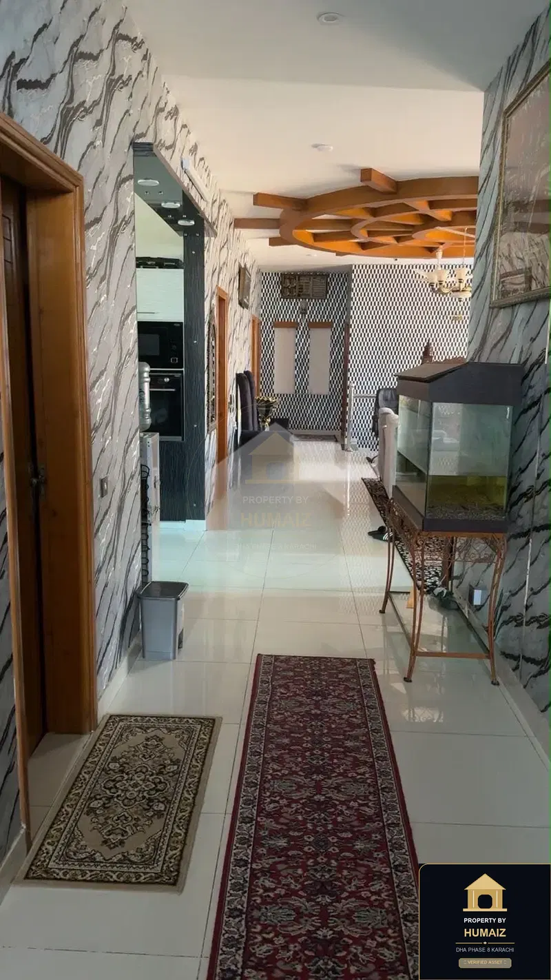 500 Sq. Yd. 6-Bedroom Luxury Villa (Basement, 6 Bath, Residence 140) in DHA Phase 8 For Sale in DHA Phase 8 Karachi — Photograph 5