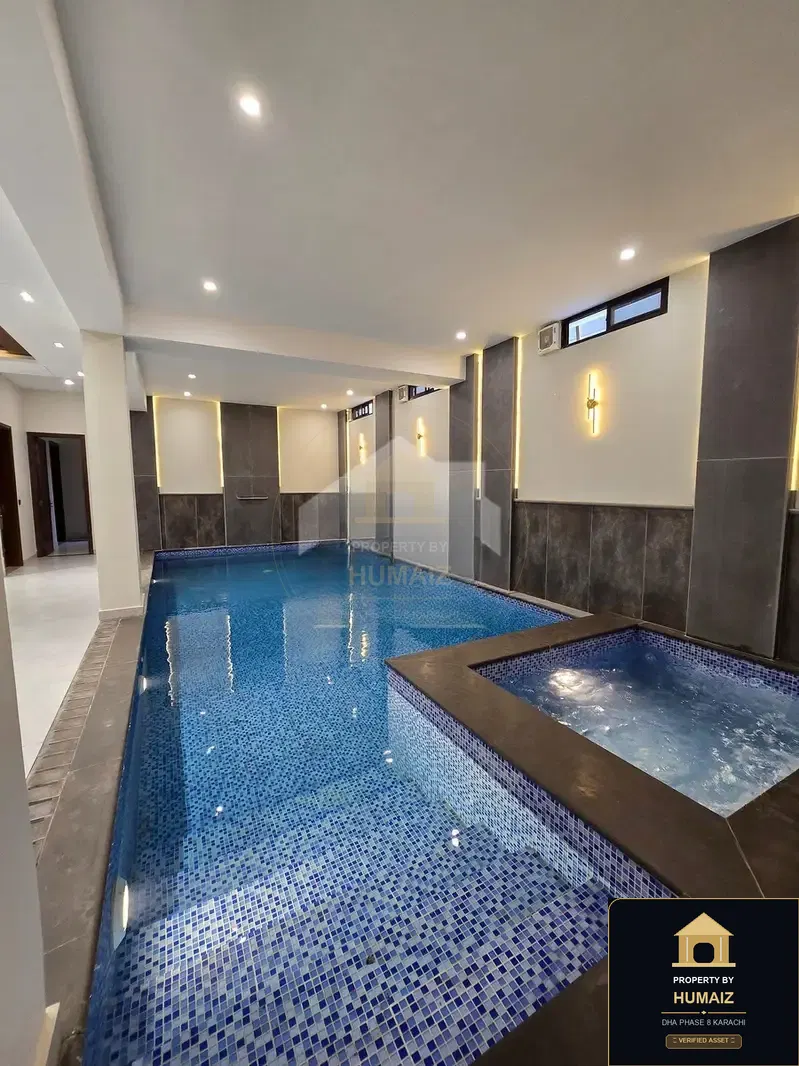 500 Sq. Yd. 5-Bedroom Luxury Villa (Private Pool, 6 Bath, Residence 2) in DHA Phase 8 For Sale in DHA Phase 8 Karachi — Photograph 3