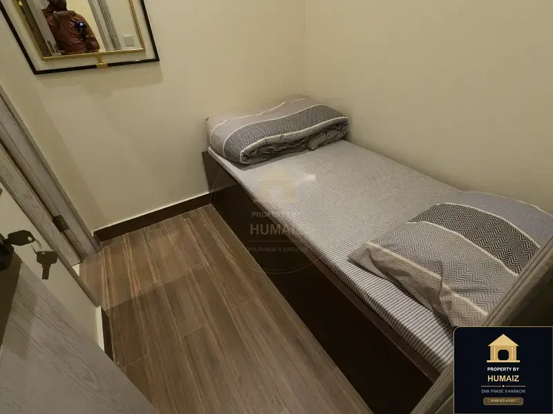 1-Bedroom Luxury Apartment (Private Pool, 2 Bath, Suite 55) at HMR Waterfront For Sale in DHA Phase 8 Karachi — Photograph 15