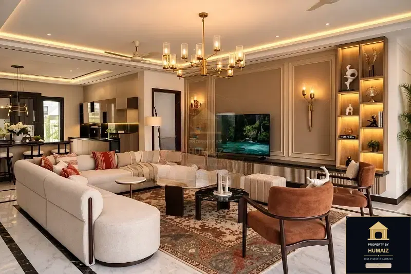 1,000 Sq. Yd. 6-Bedroom Luxury Villa (Private Pool, 6 Bath, Residence 55) in DHA Phase 8 For Sale in DHA Phase 8 Karachi — Photograph 10