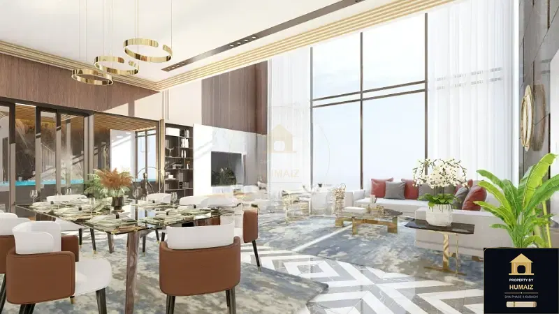 3-Bedroom Luxury Apartment (3 Bath, Suite 64) at HMR Waterfront For Sale in DHA Phase 8 Karachi — Photograph 15