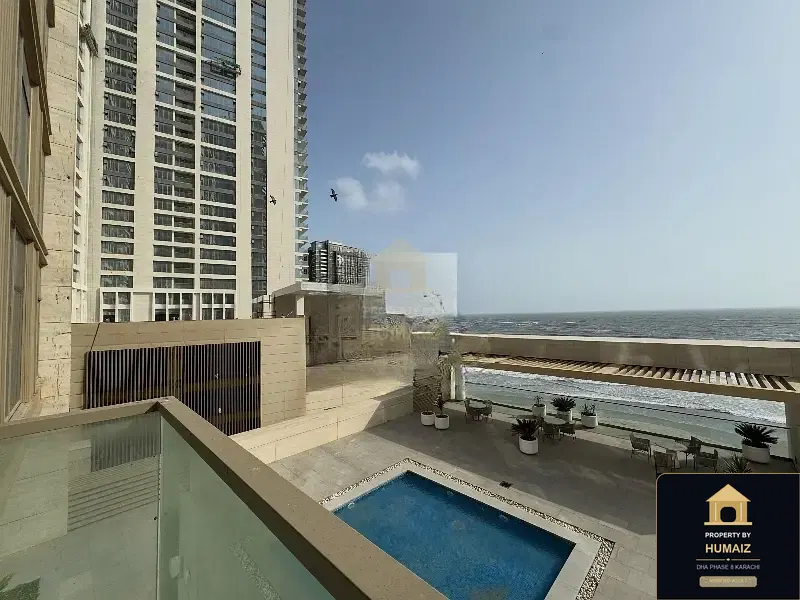 2-Bedroom Luxury Apartment (Sea Facing, 3 Bath, Suite 75) at The Views For Sale in DHA Phase 8 Karachi — Property by Humaiz Architectural Asset