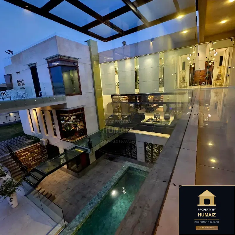2,000 Sq. Yd. 7-Bedroom Luxury Villa (Private Pool, 7 Bath, Residence 1) in DHA Phase 8 For Sale in DHA Phase 8 Karachi — Photograph 3