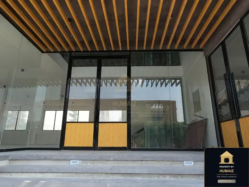 1,222 Sq. Yd. Commercial Retail Shop on Al-Murtaza Commercial For Rent in DHA Phase 8 Karachi — Photograph 3