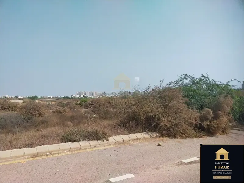 2,000 Sq. Yd. Residential Plot in Beach Avenue For Sale in DHA Phase 8 Karachi — Property by Humaiz Architectural Asset