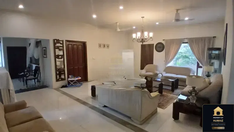 1,000 Sq. Yd. 7-Bedroom Luxury Villa (Basement, 7 Bath, Residence 4) in DHA Phase 8 For Sale in DHA Phase 8 Karachi — Property by Humaiz Architectural Asset