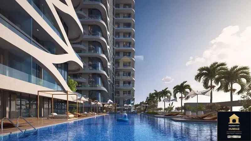 1-Bedroom Luxury Apartment (1 Bath, Suite 62) at HMR Waterfront For Sale in DHA Phase 8 Karachi — Photograph 6