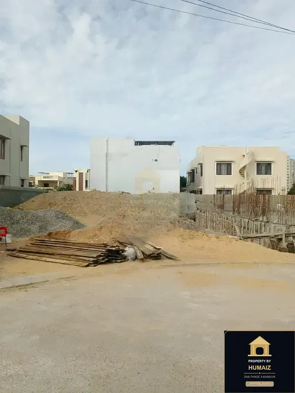 500 Sq. Yd. Residential Plot (Parcel 3) in Khayaban-e-Faisal For Sale in DHA Phase 8 Karachi — Property by Humaiz Architectural Asset