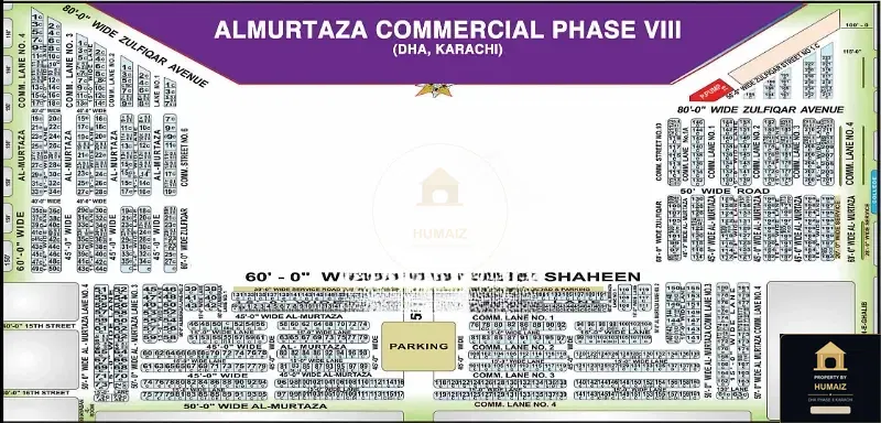 100 Sq. Yd. Commercial Plot (Parcel 7) on Al-Murtaza Commercial For Sale in DHA Phase 8 Karachi — Photograph 2