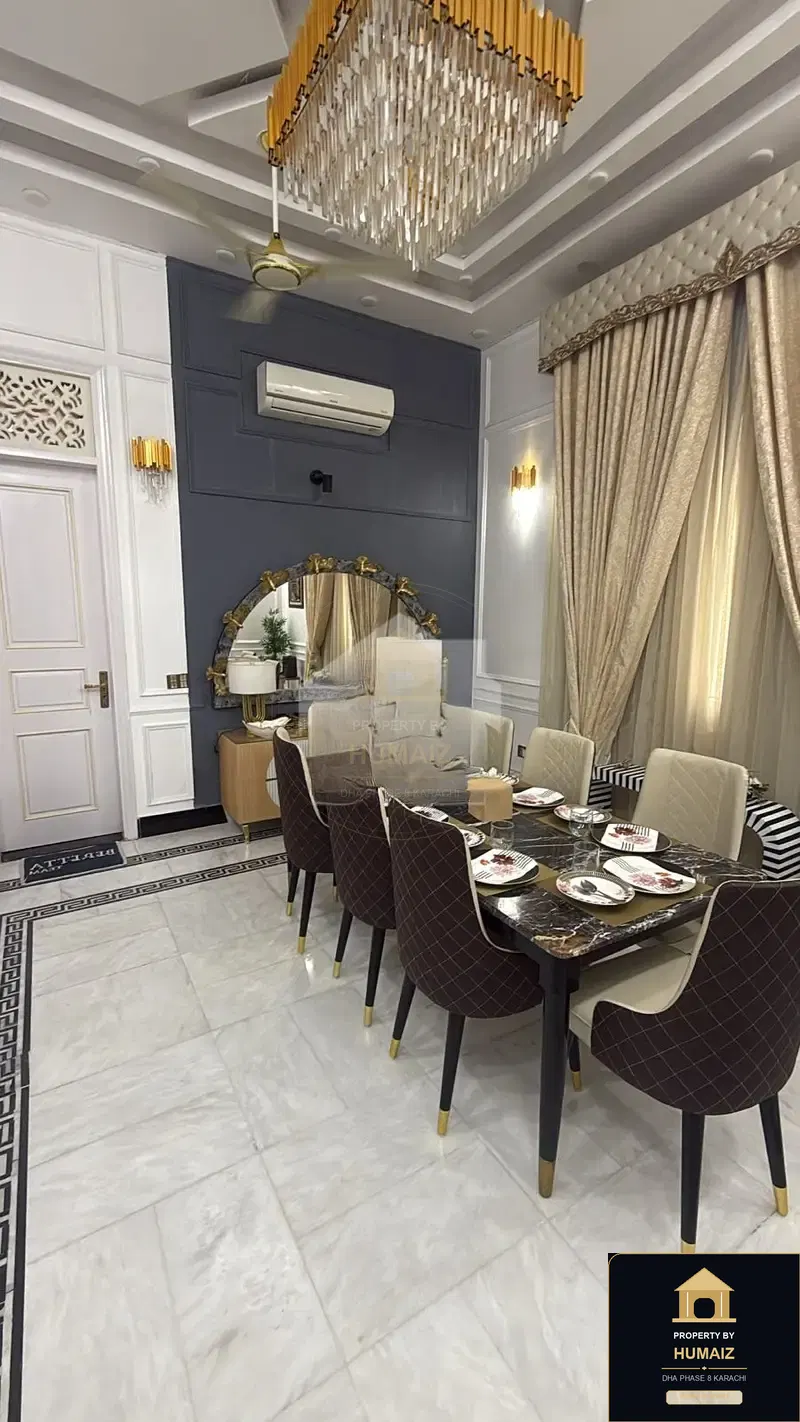 500 Sq. Yd. 5-Bedroom Luxury Villa (Basement, 5 Bath, Residence 23) in DHA Phase 8 For Rent in DHA Phase 8 Karachi — Photograph 3