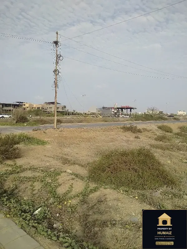 300 Sq. Yd. Residential Plot (West Open, Parcel 49) in Khayaban-e-Sahil For Sale in DHA Phase 8 Karachi — Property by Humaiz Architectural Asset