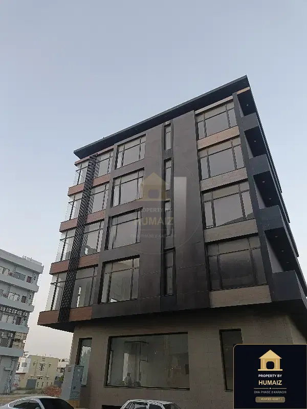 200 Sq. Yd. Commercial Building (Corner, Unit 5) on Al-Murtaza Commercial For Rent in DHA Phase 8 Karachi — Photograph 2