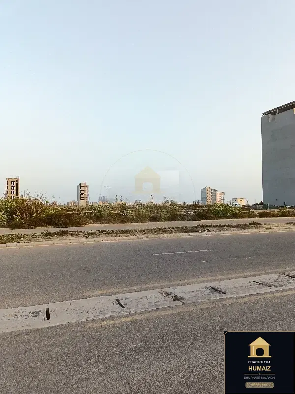 100 Sq. Yd. Commercial Plot (Corner, Parcel 1) in Phase 8 Extension For Sale in DHA Phase 8 Karachi — Photograph 12