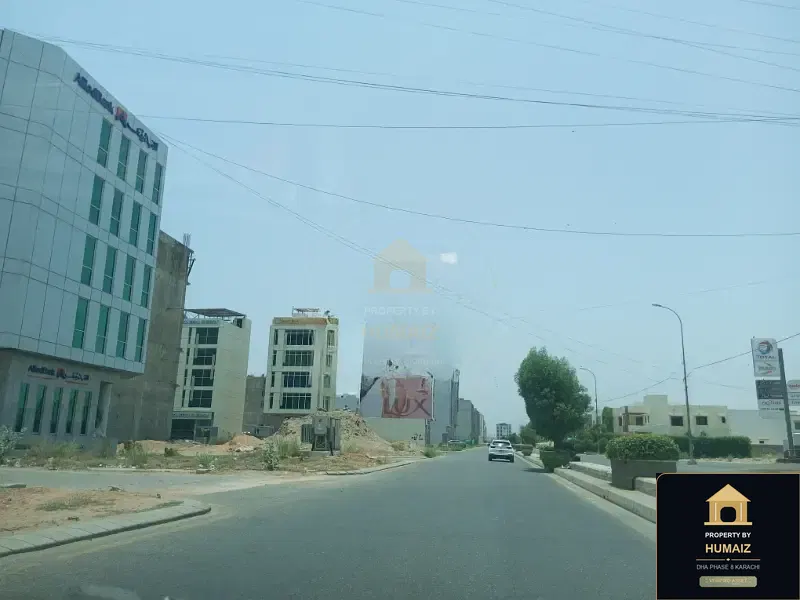 100 Sq. Yd. Commercial Plot (Parcel 11) on Zulfiqar Commercial For Sale in DHA Phase 8 Karachi — Photograph 2