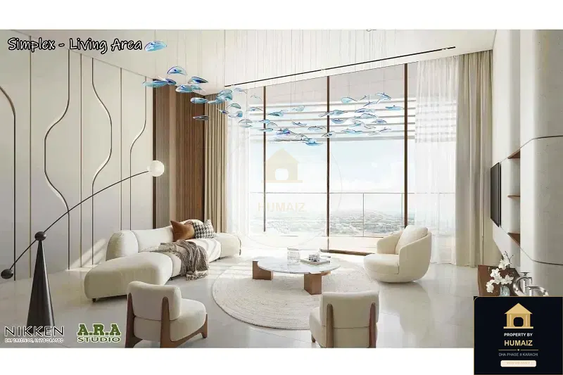 1-Bedroom Luxury Apartment (Sea Facing, 1 Bath, Suite 6) at Tower A For Sale in DHA Phase 8 Karachi — Photograph 14
