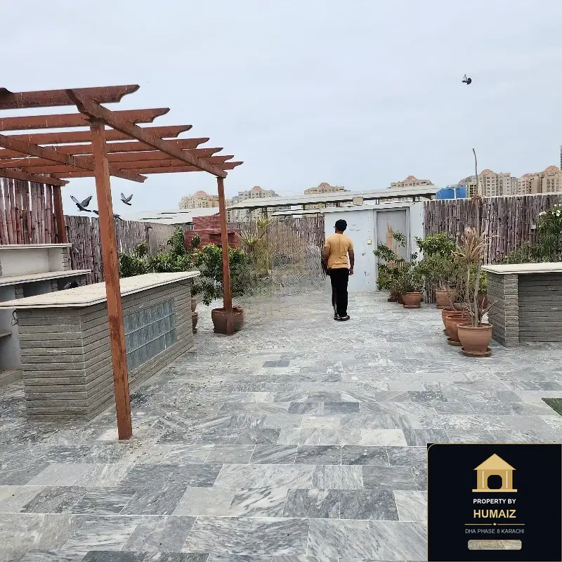 500 Sq. Yd. 6-Bedroom Luxury Villa (West Open, 6 Bath, Residence 5) in Zone B For Sale in DHA Phase 8 Karachi — Photograph 14