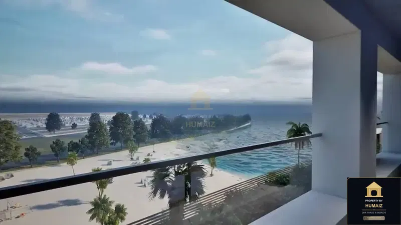 3-Bedroom Luxury Apartment (Sea Facing, 3 Bath, Suite 48) at HMR Waterfront For Sale in DHA Phase 8 Karachi — Photograph 12