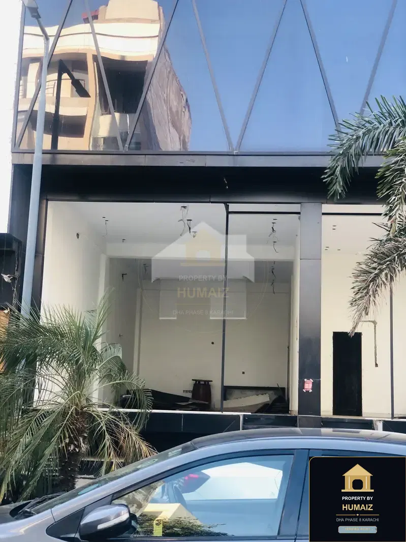 200 Sq. Yd. Commercial Building (Boulevard Facing, Unit 5) on Zulfiqar Commercial For Rent in DHA Phase 8 Karachi — Property by Humaiz Architectural Asset