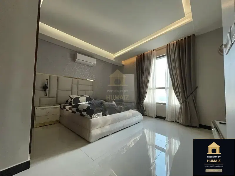 4-Bedroom Luxury Apartment (Sea Facing, 5 Bath, Suite 3) at The Views For Rent in DHA Phase 8 Karachi — Photograph 17